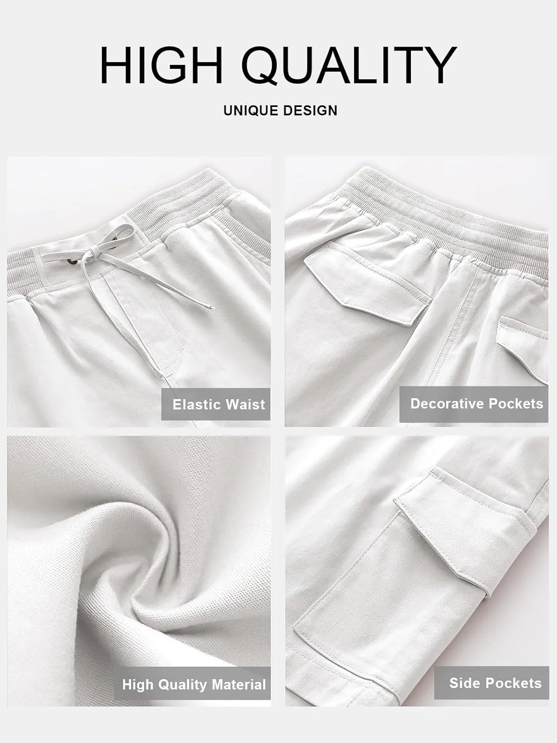 ANRABESS Womens Summer Shorts 2025 Dressy Casual Hiking Cargo Shorts Trendy Outdoor Outfits 6 Pockets