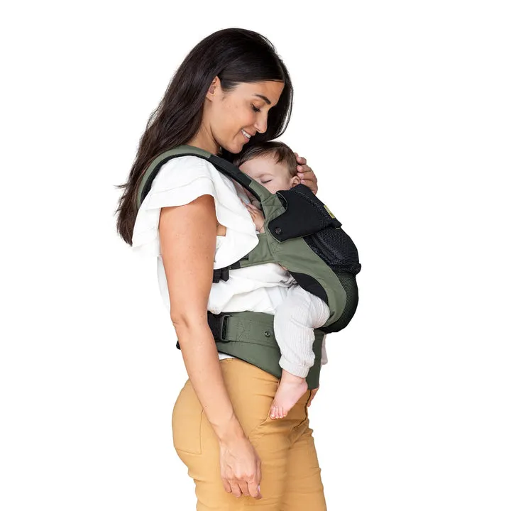 Baby Carrier Newborn To Toddler Complete Airflow Dlx In Olive Black
