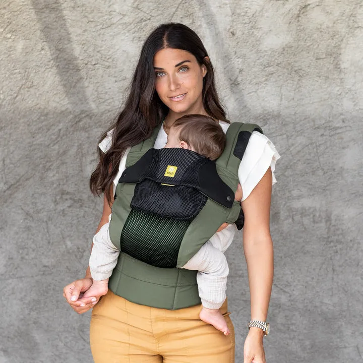 Baby Carrier Newborn To Toddler Complete Airflow Dlx In Olive Black