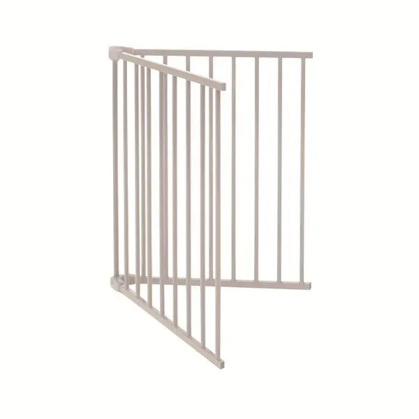 BILY Metal Superyard 2-Panel Extension White