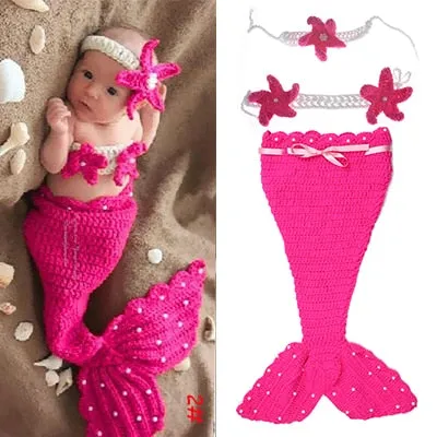 Crochet Newborn Outfits for First Photography Sessions - Baby Costumes