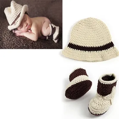Crochet Newborn Outfits for First Photography Sessions - Baby Costumes