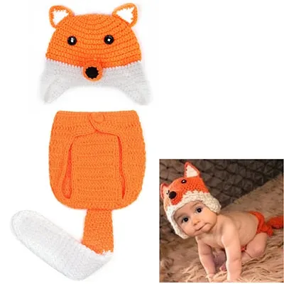 Crochet Newborn Outfits for First Photography Sessions - Baby Costumes