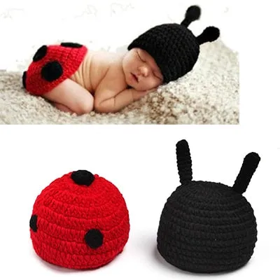 Crochet Newborn Outfits for First Photography Sessions - Baby Costumes