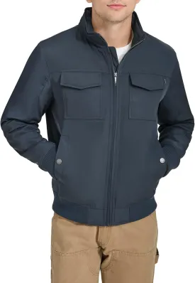 Dockers Men's Quilted Lined Flight Bomber Jacket