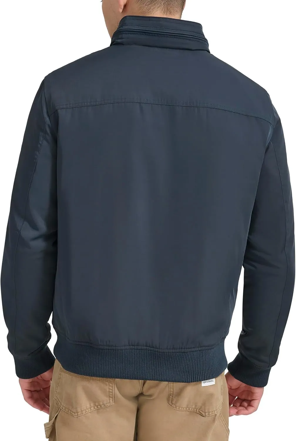Dockers Men's Quilted Lined Flight Bomber Jacket