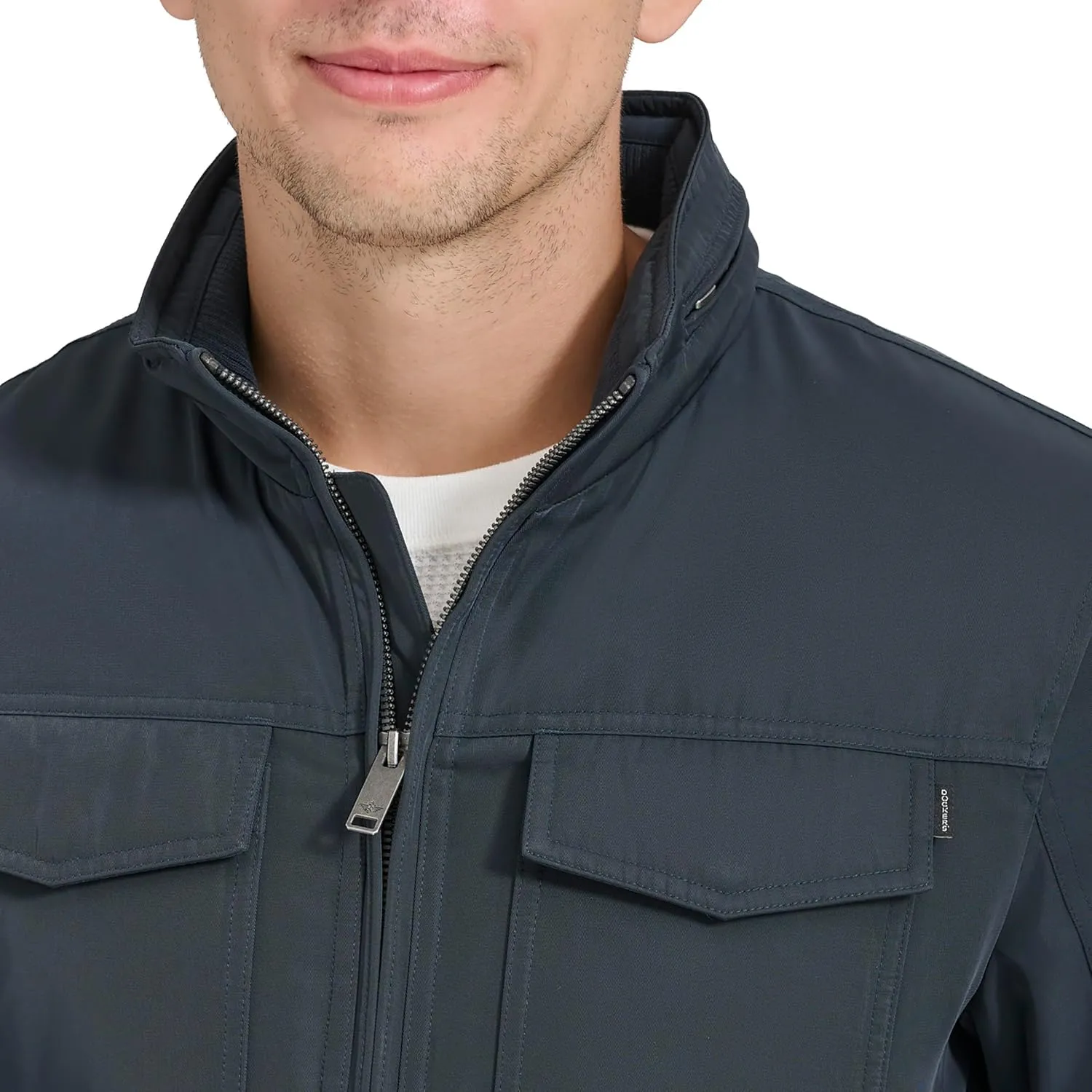 Dockers Men's Quilted Lined Flight Bomber Jacket