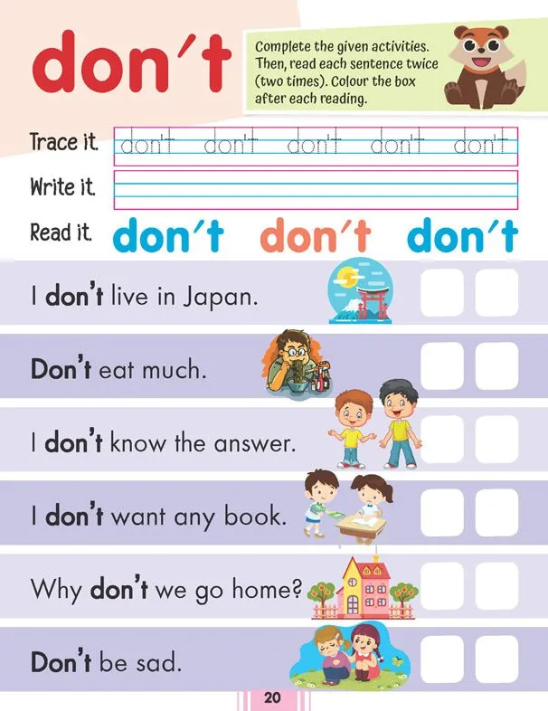 Dreamland Publications Fluency Sentences Book 4