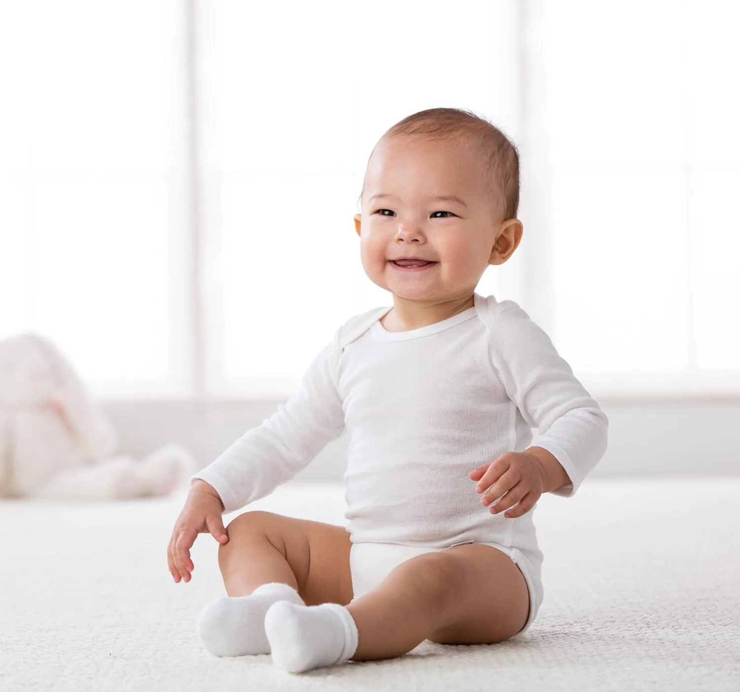 Gerber Baby 2-Pack Long-Sleeve Side-snap Mitten-Cuff Shirt
