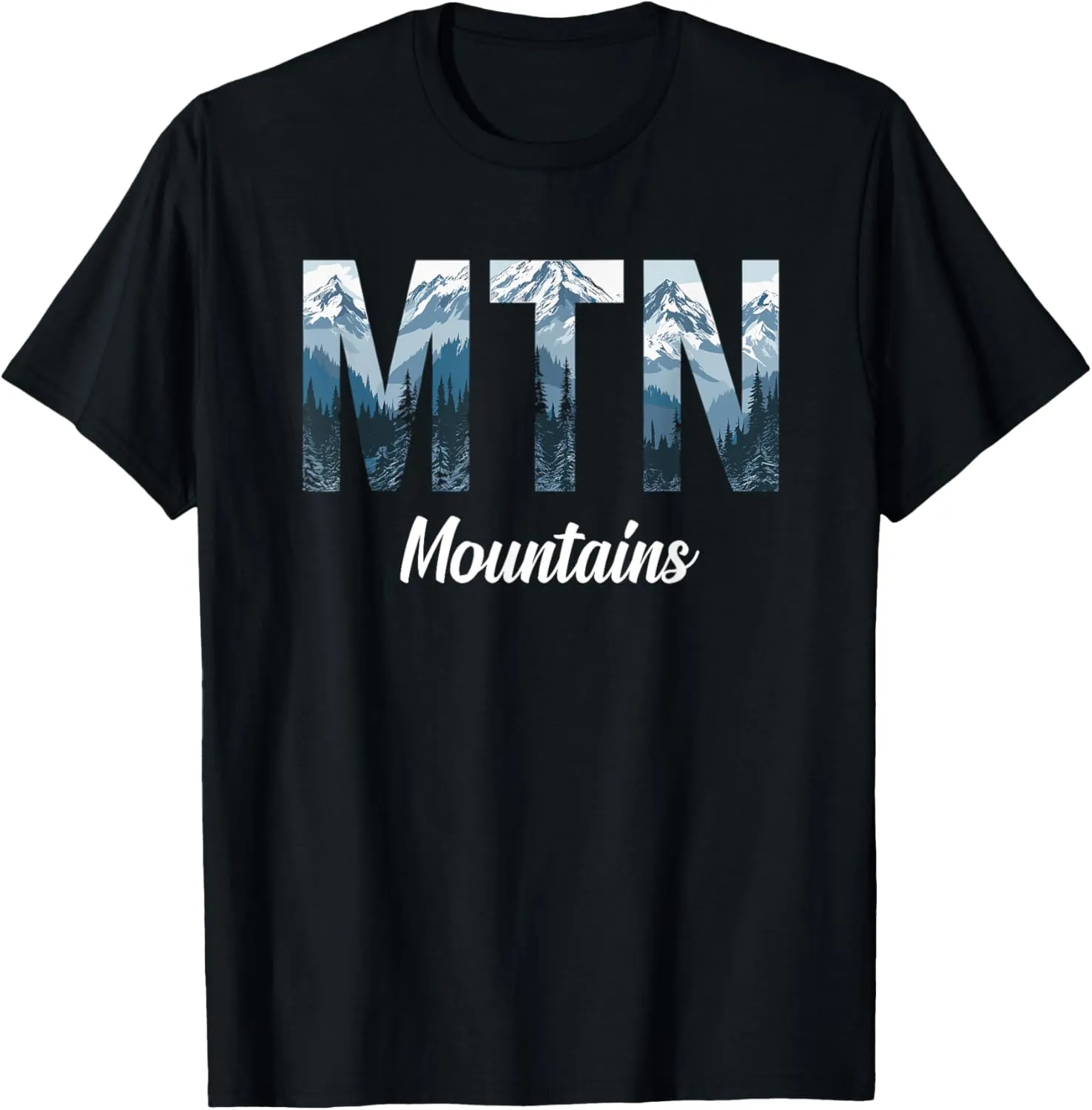 Nature & mountain landscape for outdoor fans T-Shirt