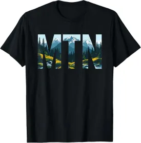 Nature & mountain landscape for outdoor fans T-Shirt
